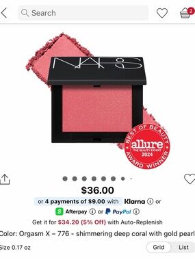 NARS Powder Blush